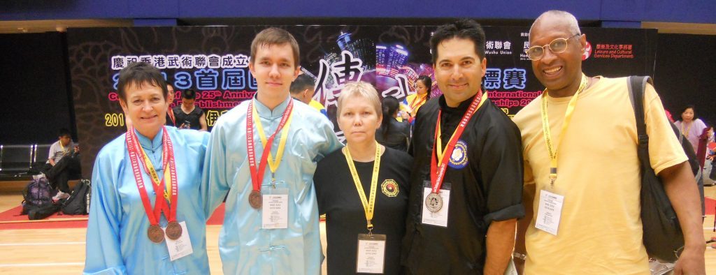 Australian Wushu Team in Hong Kong 2013 - With Friends from USA